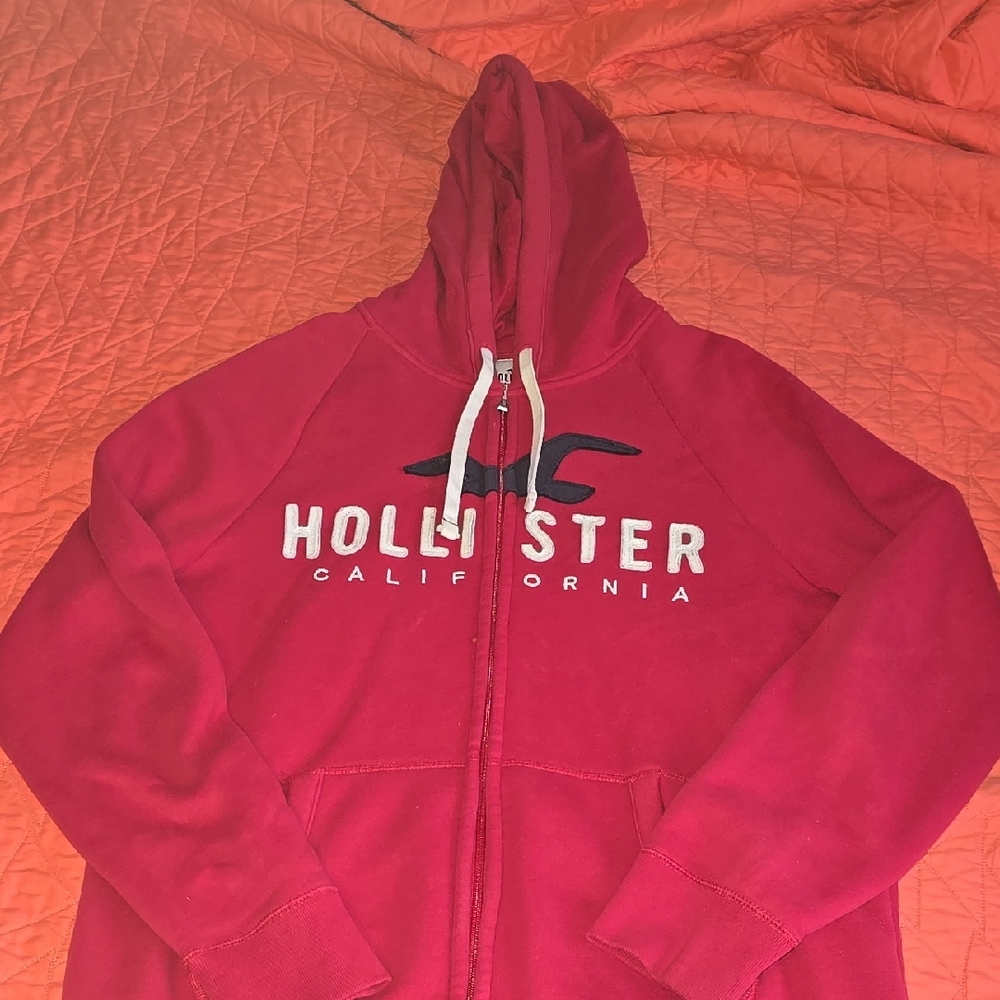 Hollister Red Hoodie
